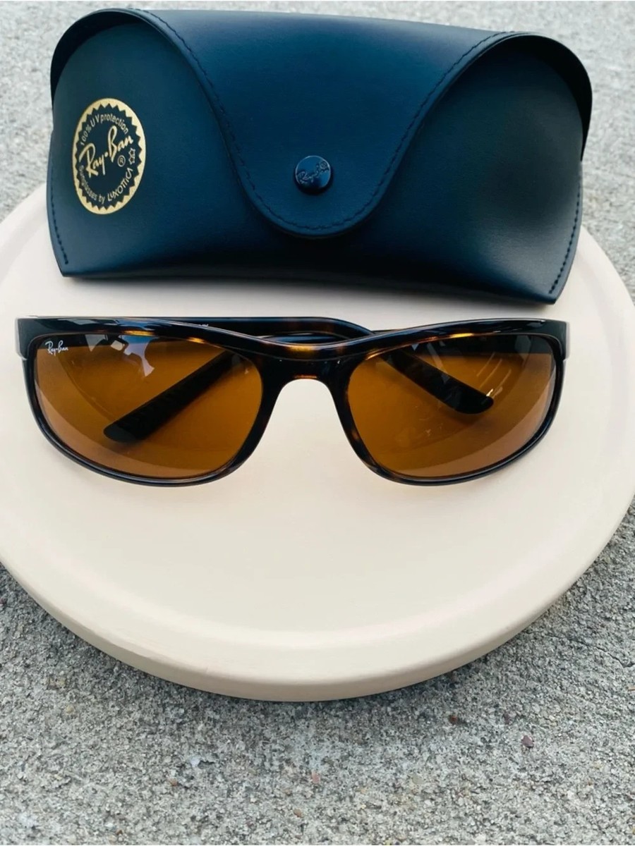 NEW] Ray-Ban RB2027 Predator 2 Dark Havana Brown Lens 62mm