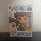 Funko Toy Story 4 Sheriff Woody Pop! Vinyl Figure #535 Hot Topic Exclusive