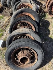 1933-1934 Ford Wire Wheel Original 5x5.5 Lug Model A V8 Hot Rod Rat Rod
