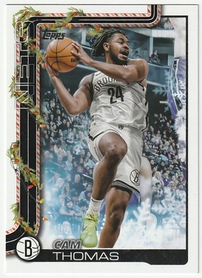 2025-26 Topps Holiday - Cameron Thomas #H10