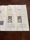 VINTAGE SANSUI SP-200 SP-100 Owners Manual Japanese — photo 4