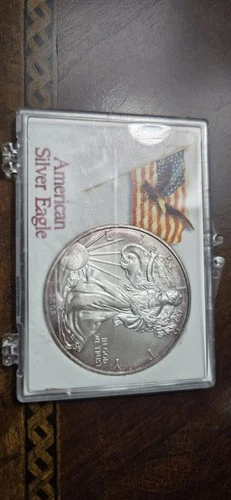 2008 WALKING LIBERTY AMERICAN EAGLE .999 FINE SILVER DOLLAR COIN 1oz. $1 USA