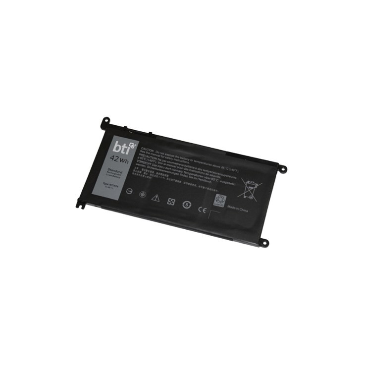 BTI 3-cell 42Wh T2JX4 compatible laptop battery for Dell Latitude 3180 3190 Insp