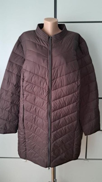 Women Ulla Popken Jacket Brown 54 / 5XL / 62