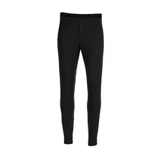  Men's Clima-Tek Base Layer Bottoms | Breathable Moisture-Wicking Large Black