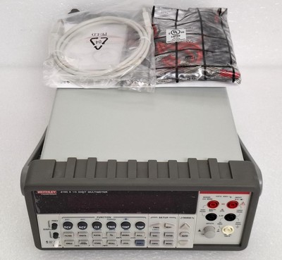 Keithley 2100 6.5 Digit Bench USB Digital Multimeter, 1kV, 3A, 3Hz to 300kHz
