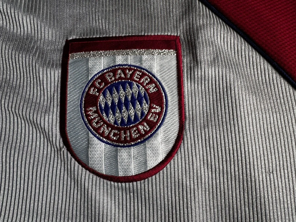 Trikot Shirt Jersey Bayern München 1999 Adidas Champions League Lizarazu Gr. XL - Bild 4 von 4