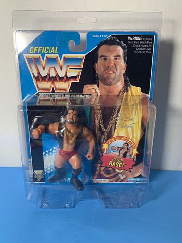 WWF Hasbro Razor Ramon Blue Card Series 10 WWE Sco...
