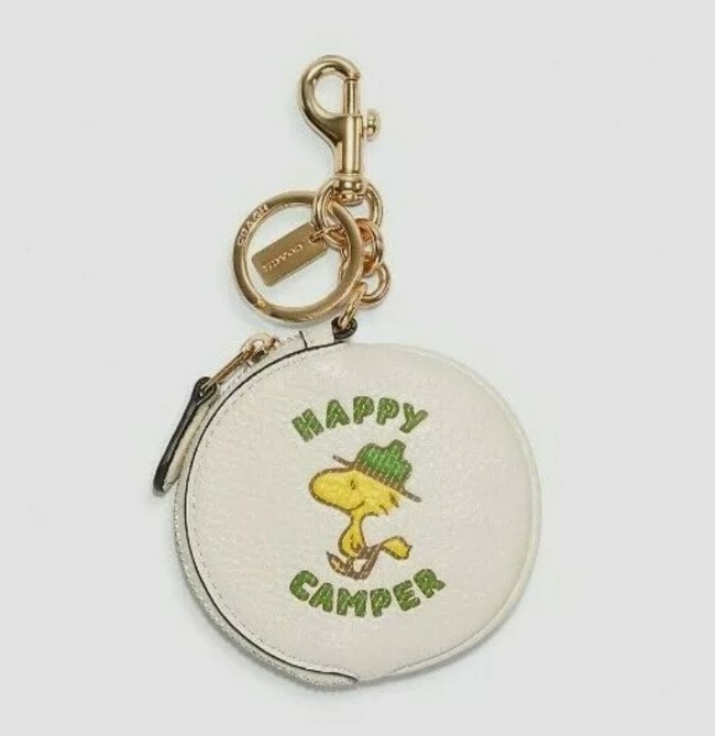 【完売】美品　COACH✕PEANUTS　Woodstock　バックチャーム COACH X PEANUTS WOODSTOCK POUCH BAG CHARM NWT WOODSTOCK HAPPY