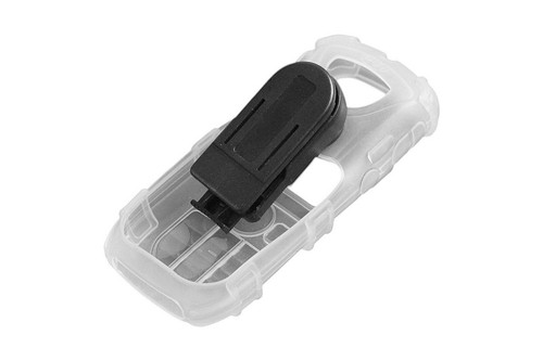 CasYy Silikonowa torba / etui na Avaya DECT 3720 przezroczysta z klipsem do paska Nowa - Zdjęcie 2 z 3