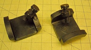 2 qty  8H618  WESTENDORF AXLE STOP for CASE IH 385 4WD TRACTOR LOADER