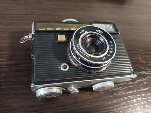 camera Chaika-3 USSR Soviet vintage 35mm film lens Industar-69 rare 1970 - Picture 15 of 19