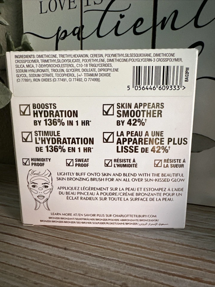 NIB Charlotte Tilbury Beautiful Skin Sun-Kissed Glow Cream Bronzer 3-Tan $58 - Image 3 of 4