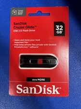 2 Pack SanDisk Cruzer Glide USB Flash Drive 32GB