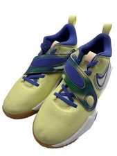 Nike Team Hustle D 11 SE GS Womens Size 8 6.5Y Luminous Green/Lt Ultramarine