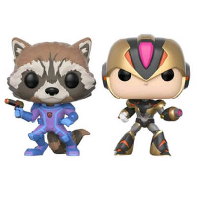 Marvel vs Capcom Infinite Rocket vs Mega Man X US 3.75'' Pop! Vinyl Figure 2 Pack