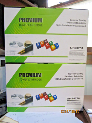 2  NEW Premium Toner Cartridges AP-B0750  for BR-TN750 Brother HL-5440D & others