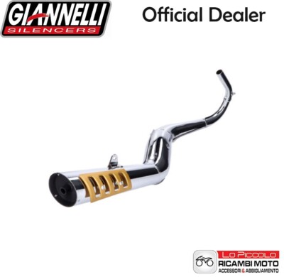 33005 Giannelli Exhaust Aprilia Ae 50 Red Rose Classic 1993