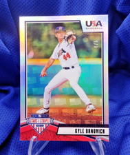 Kyle Brnovich - #4/5 - LONGEVITY FLAGS - SSP - 2019 Panini USA Baseball - 2
