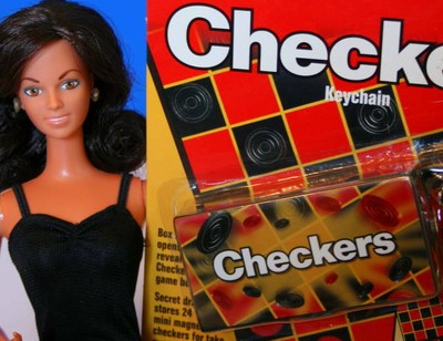 checkers barbie dolls