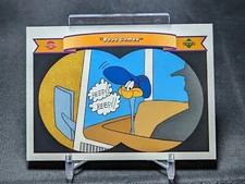 Road Games 1991 Upper Deck Comic Ball 2 Looney Tunes Card #22 Texas Rangers