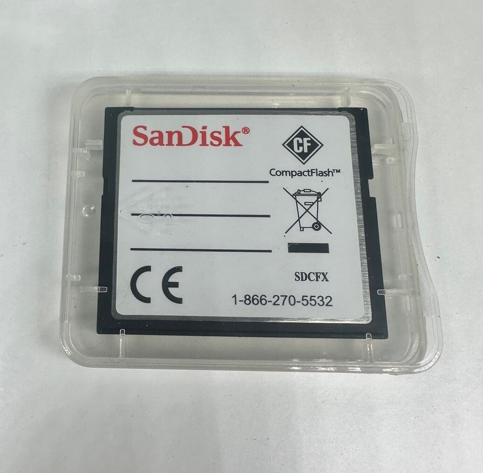 SanDisk Extreme III CompactFlash® Card 4GB Capacity 30MB/s CF Card eBay