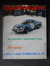 QUATTRORUOTE 183 1971 Test Fiat 124 ST – Fiat 127 [G81Y]