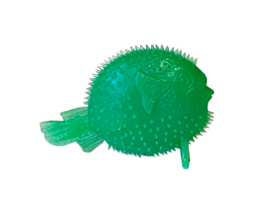 Deep Sea Creature 1968 MPC plastic cereal toy figure marx vtg Porcupine Fish mcm