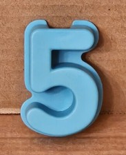 Sesame Street Cookie Monster On The Go Numbers  Replacement Part 5 Only