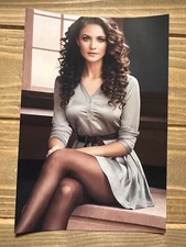 Photo Of Hot Sexy Woman Panty Hose Beautiful Legs Girl 4x6 Inch AI Print - #332