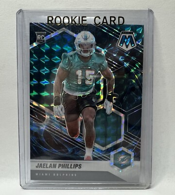 2021 Panini Mosaic - CASE HIT Genesis SSP Prizm #350 Jaelan Phillips (RC)