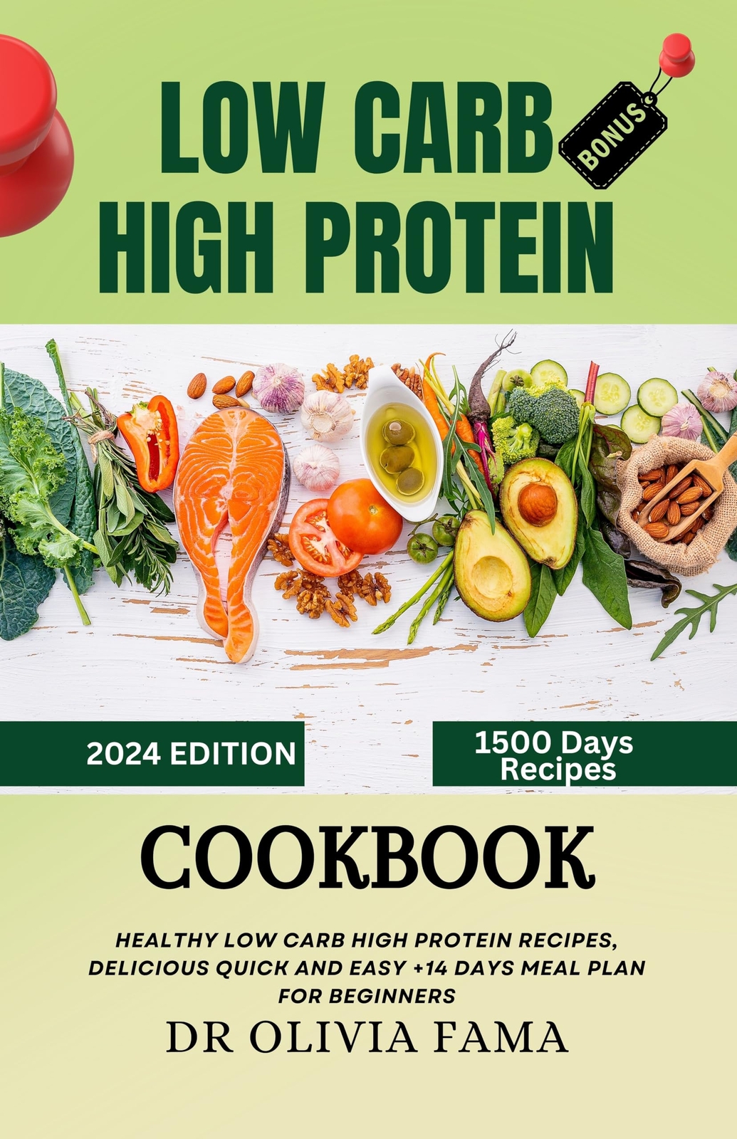 Fama Olivia Low Carb High Protein Ckbk For BOOK NUOVO