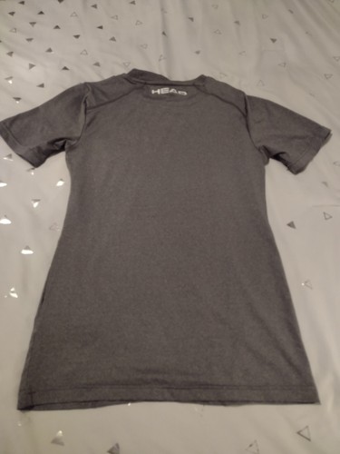 Head Athletic Shirt Adult Small Pullover Short Sleeve Activewear EX Free Ship - Picture 2 of 2