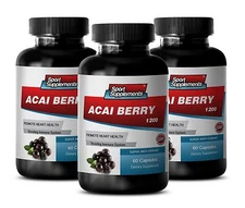 Acai Palm Seeds - Acai Berry Extract 1200mg - Sexual Drive Booster 3B