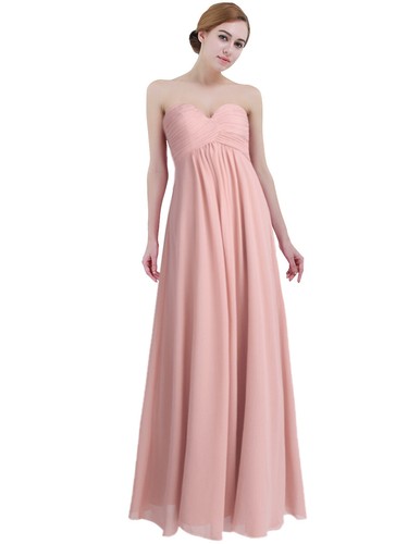 iEFiEL Women Chiffon Bridesmaid Dress Evening Party Prom Ball Gown Maxi AU - Picture 13 of 96