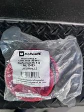 Mainline 4" TWIST-TITE MECHANICAL WING NUT TEST PLUG 