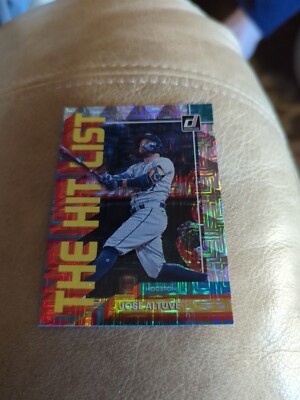 2022 Donruss Baseball Jose Altuve The Hit List THL-10 Vector - Houston Astros