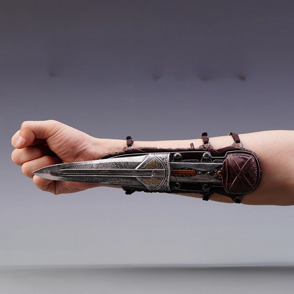 Assassin's Creed Origins Cosplay 1:1 Hoja Oculta Aguilar de Nehra Juguetes Regalo Foto 3 de 4