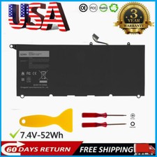 90V7W JD25G Battery For Dell XPS 13 9350 XPS 13 9343 0DRRP JHXPY 5K9CP P54G001