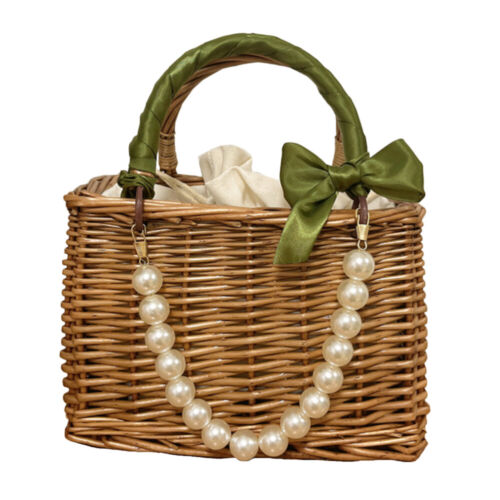 Clutch Woven Handbag Beach for Women Straw Cross Body Woman