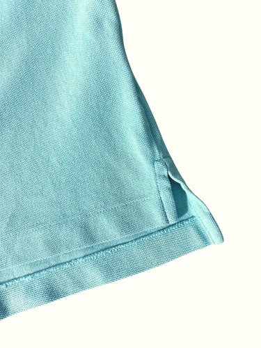 Polo Ralph Lauren Juvenil (M) Seafoam Turquesa 100% Algodón Malla S/S Polo - Imagen 7 de 9