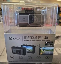 Yada 4K Roadcam Pro App Controlled With GPS 3" Screen BT58189 New Sealed