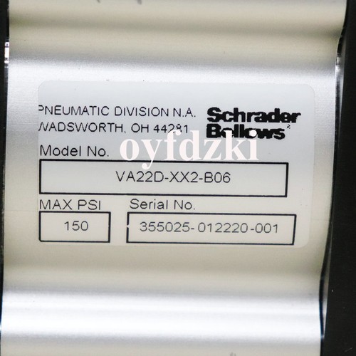 🅰️🔥 1pc for used good VA22D-XX2-B06 150PSI Via DHL or Fedex - Afbeelding 2 van 2