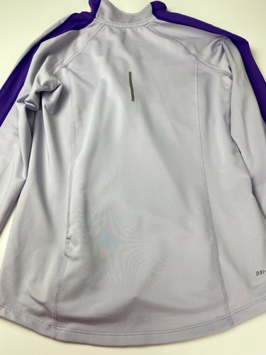 Nike Dri-Fit Running Athletic Top 1/4 Zip Lilac Purple Women's Size S - Picture 11 of 11