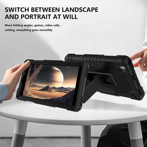 Funda para FOXX P8 8 pulgadas híbrida a prueba de golpes estuche incorporado soporte correa para el hombro - Imagen 49 de 154