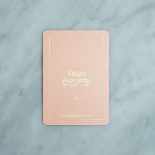 BTS Bangtan Boys Happy Ever After 4th Muster Official Photocard KPOP - Picture 64 of 84