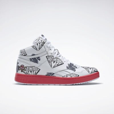 Reebok BBC Ice Cream x BB 4600 MU Sneaker FW7501 White/Red Size 5
