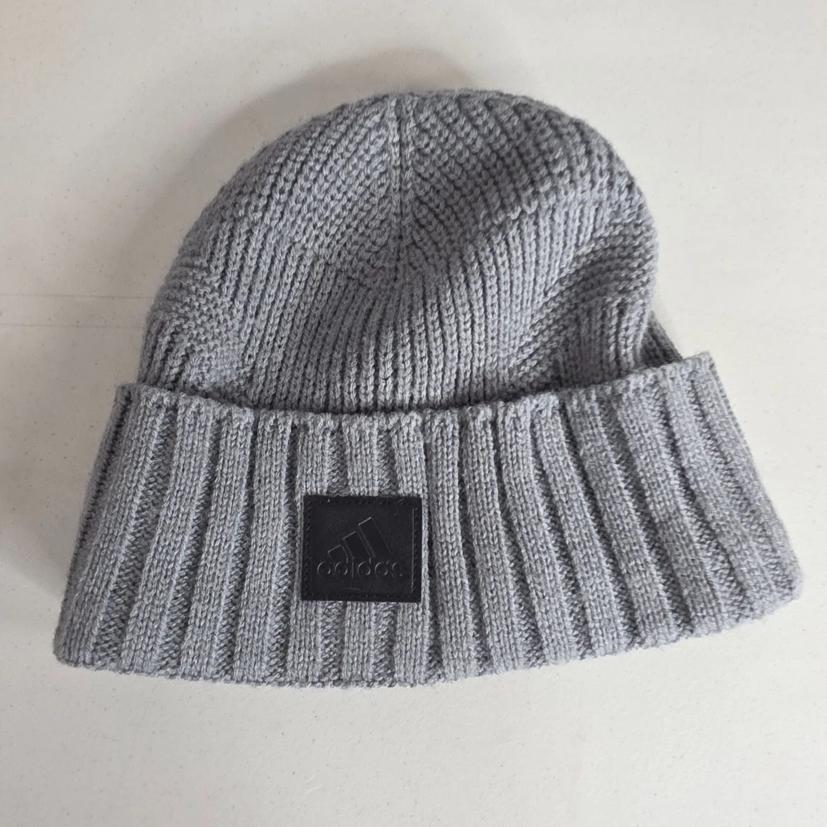 HANDKNIT Adidas Women\'s Grey Whittier Beanie #5146589 New With Tags! Caps and bands adidas Adicolor Classic Beanie  main image 3