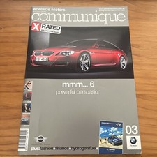 Adelaide BMW Communique Magazine Spring 2005 MSport 3 & 5 Series 130i M3 M5 & M6