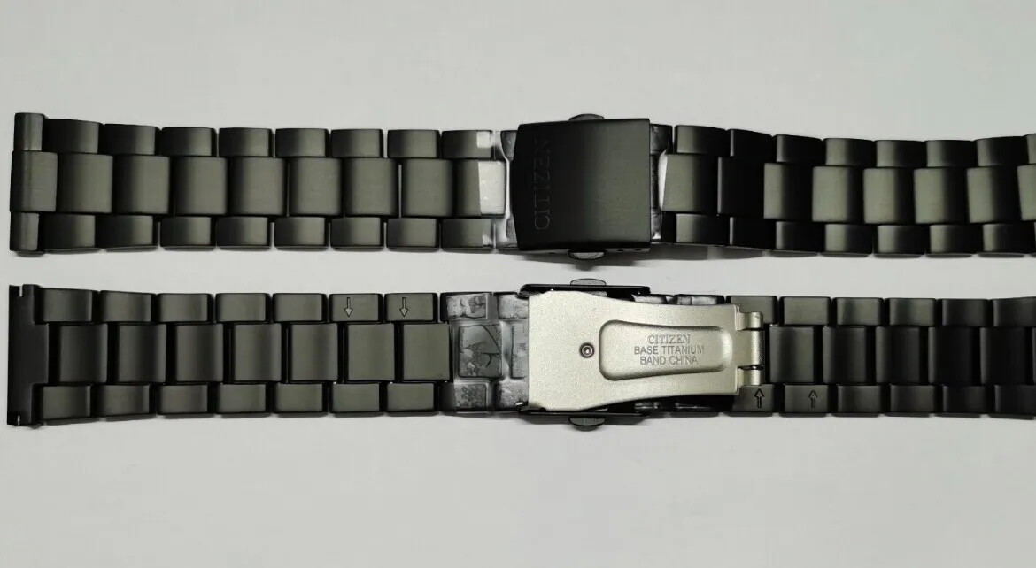 Citizen Pure Titanium Flat Endlinks Universal Watch Band 18 19 20 - Main Image